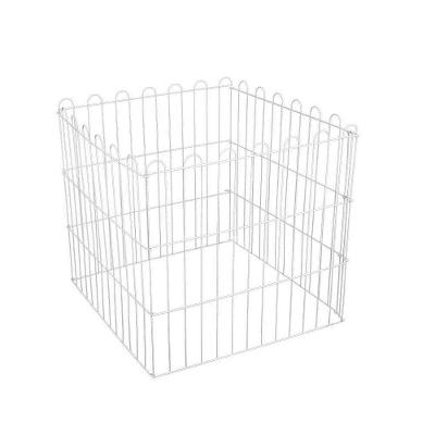 Cercado 02 Pet 4 Módulos 60x90cm Cada Tela Aramada Animais Pequeno E Médio Porte Cães - Gudim