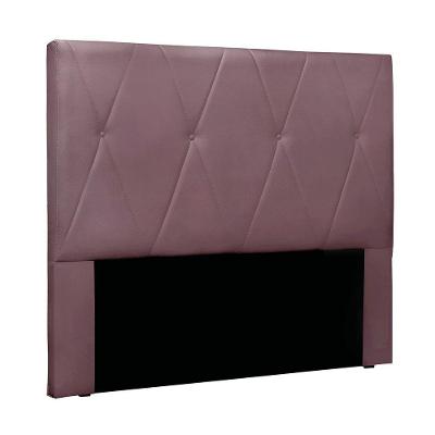 Cabeceira Cama Box Casal 140 Cm Aquilla Veludo S04 - D'rossi Cor Uva
