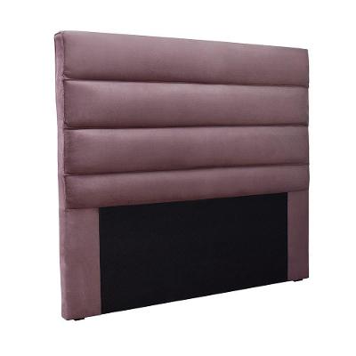 Cabeceira Cama Box Casal 140 Cm Arles Veludo S04 - D'rossi Cor Uva