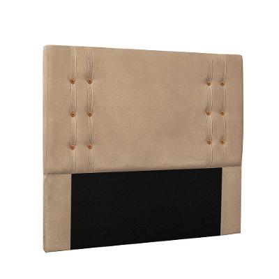 Cabeceira Cama Box Casal 140cm E Recamier Gênova Suede Bege S04 - D'rossi
