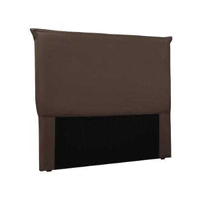 Cabeceira Cama Box Casal 140 Cm Garden Veludo Marrom S04 - D'rossi