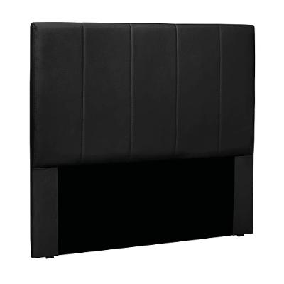 Cabeceira Cama Box Casal 140 Cm Arizona Veludo Preto S04 - D'rossi