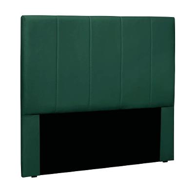 Cabeceira Cama Box Casal 140 Cm Arizona Veludo S04 - D'rossi Cor Verde