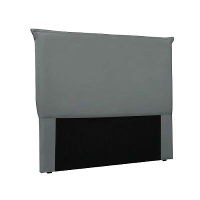 Cabeceira Cama Box Casal 140 Cm Garden Veludo Cinza S04 - D'rossi