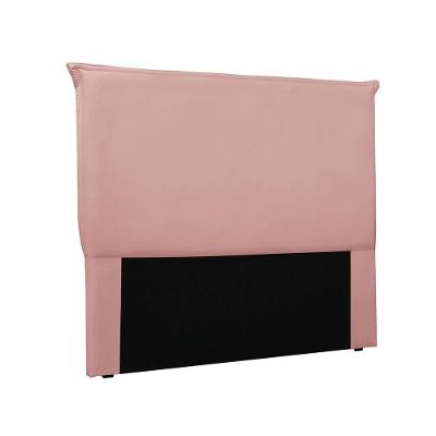 Cabeceira Cama Box Solteiro 90 Cm Garden Veludo Rosa S04 - D'rossi