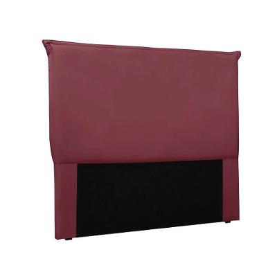 Cabeceira Cama Box Solteiro 90 Cm Garden Veludo Vinho S04 - D'rossi