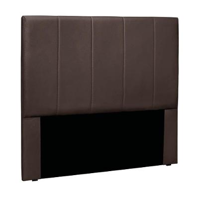 Cabeceira Cama Box Casal 140 Cm Arizona Veludo Marrom S04 - D'rossi