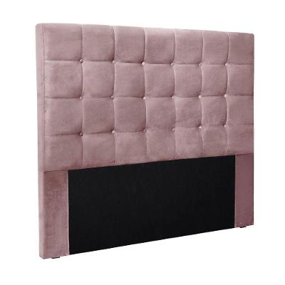 Cabeceira Cama Box Solteiro 90 Cm Verona Veludo Lilás S04 - D'rossi
