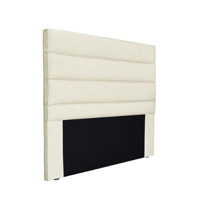 Cabeceira Cama Box Casal 140 Cm Arles Linho S04 - D'rossi Cor Natural