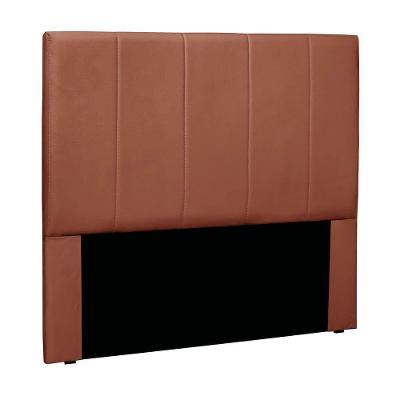 Cabeceira Cama Box Casal 140 Cm Arizona Veludo Cobre S04 - D'rossi