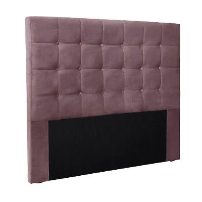 Cabeceira Cama Box Casal 140 Cm Verona Veludo Uva S04 - D'rossi