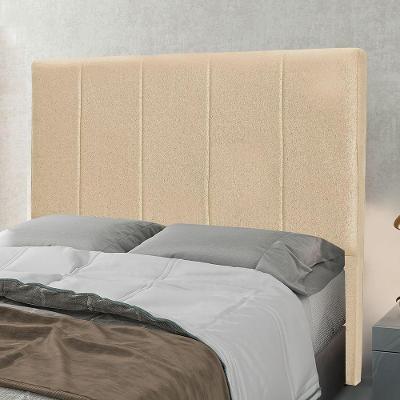 Cabeceira Cama Box Queen 160 Cm Arizona Linho S04 - D'rossi Cor Dourado