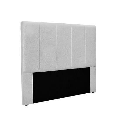 Cabeceira Cama Box Solteiro 90 Cm Arizona Linho S04 - D'rossi Cor Grigio