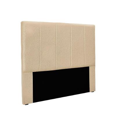 Cabeceira Cama Box Solteiro 90 Cm Arizona Linho S04 - D'rossi Cor Dourado
