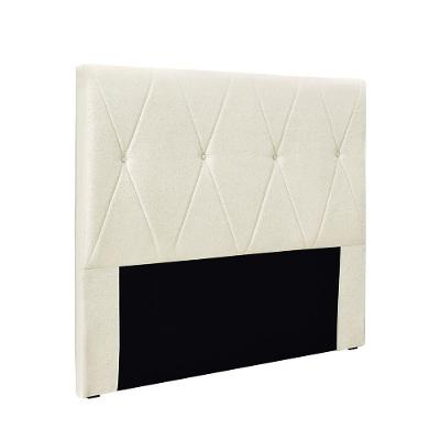 Cabeceira Cama Box Casal 140 Cm Aquilla Linho S04 - D'rossi Cor Natural