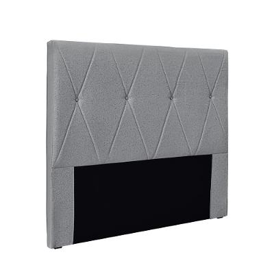 Cabeceira Cama Box Casal 140 Cm Aquilla Linho Cinza S04 - D'rossi