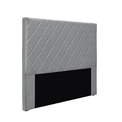 Cabeceira Cama Box Casal 140 Cm Dubai Linho Cinza S04 - D'rossi