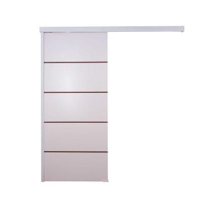 Porta De Correr Branco Prime Frisada F03 210x110