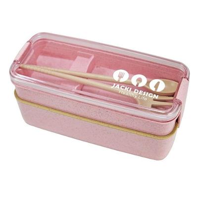 Pote Marmita Ecológica De 2 Andares 750ml Jacki Design Rosa