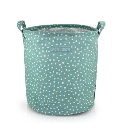 Cesto Para Roupa Suja/ Brinquedos Tecido (m) - Linha Loft Turquesa
