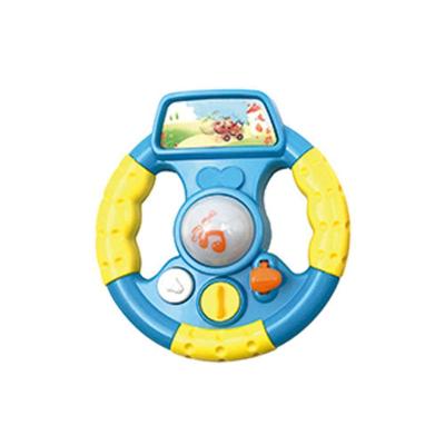 Brinquedo Para Bebês Educativo Volante Musical + 1 Ano Cor:azul
