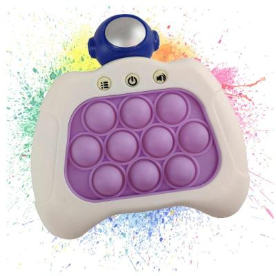 Pop It Mini Game Interativo 4 Modos Som Luzes Astronauta Fidget Sensorial Anti Estresse Ansiedade