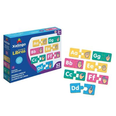 Quebra-cabeça Aprendendo Libras Xalingo