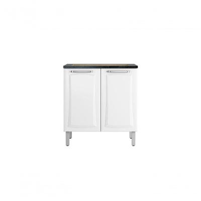 Balcão Cozinhas Itatiaia Tarsila para Cooktop 5 Bocas 2 Portas Branco