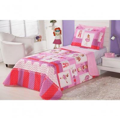 Kit Cobre Leito Dupla Face Infantil 2 Pecas - Balet.