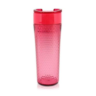 Garrafa Tampa E Infusor 450 Ml Jacki Design Vermelho
