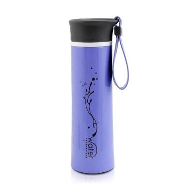 Garrafa Com Alça Lateral 350ml Jacki Design Violeta Escuro