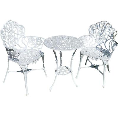 Conjunto Nova Hera Com 2 Poltronas E Mesinha Branco
