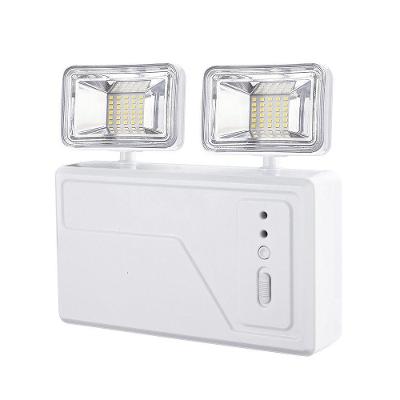 Luminária De Emergência Led 2 Faróis 6500k Branco - Blumenau