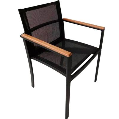 Cadeira Poltrona Perpétua Tela Sling Preto