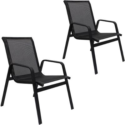 Kit 2 Cadeiras Lótus Premium Preto