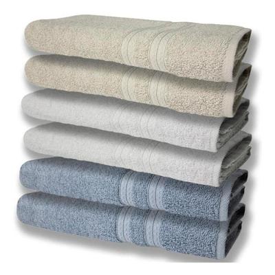 6 Toalhas Grande Super Felpudas E Grossa 80x150 Az+br+bg