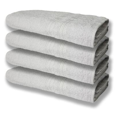 4 Toalhas Super Felpudas Grande E Grossa Algodão 80x150 Branco