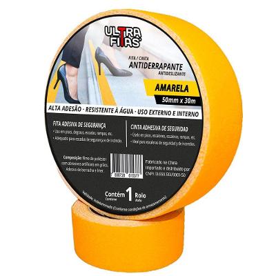 Fita Antiderrapante 50 Mm X 30 Metros - Amarela