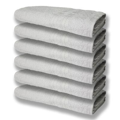 6 Toalhas Grande Super Felpudas E Grossa 80x150 Branco