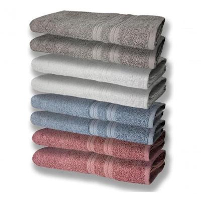 8 Toalhas Grande Felpudas Grossa 80x150 2 Re 2 Az 2 Br 2 Cz