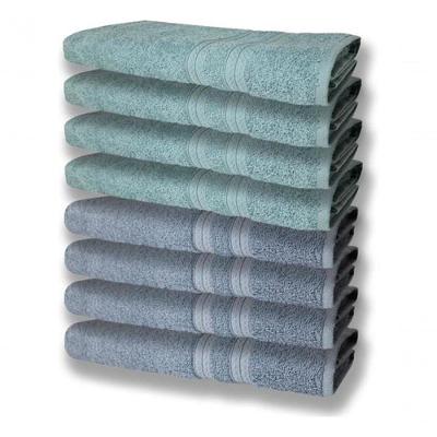 8 Toalhas Super Felpudas E Grossa 80x150 4 Azul 4 Verde
