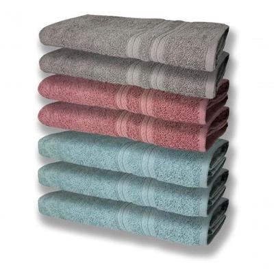 7 Toalhas Felpudas E Grossa 80x150 3 Verde 2 Rosê 2 Cinza