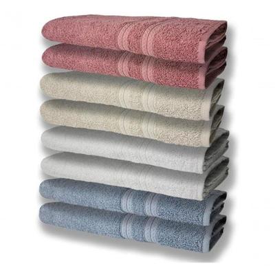 8 Toalhas Grande Felpudas Grossa 80x150 2 Az 2 Br 2 Bg 2 Rê