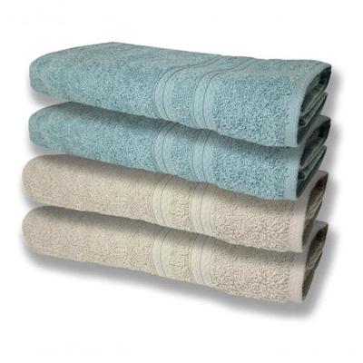 4 Toalhas Super Felpudas Grande E Grossa 80x150 Bege+verde