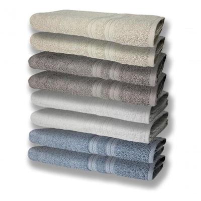 8 Toalhas Grande Felpudas Grossa 80x150 2 Az 2 Br 2 Cz 2 Bg