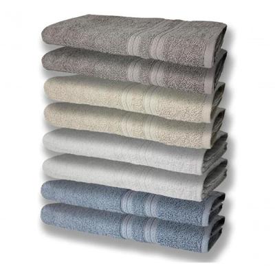 8 Toalhas Grande Felpudas Grossa 80x150 2 Az 2 Br 2 Bg 2 Cz