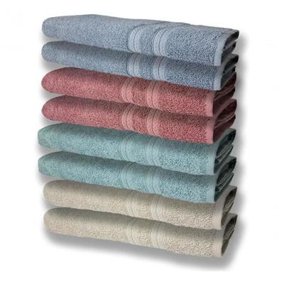 8 Toalhas Grande Felpudas Grossa 80x150 2 Bg 2 Vd 2 Rê 2 Az