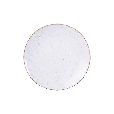 Prato Sobremesa Rústico 21 Cm Porcelana Decorada Tramontina