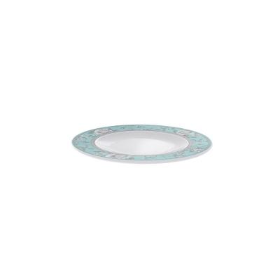 Prato Sobremesa Tramontina Helen Em Porcelana Decorada 21 Cm