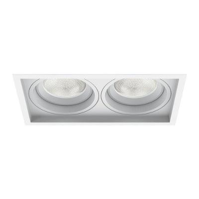 Spot Embutir Recuado Microborda Duplo Par20 Branco- Interlight
